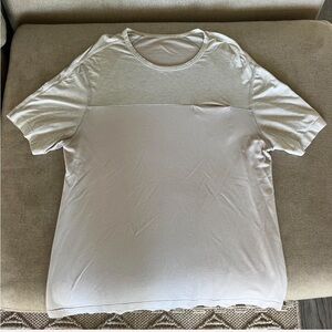 lululemon athletica Cream Short Sleeve Tee